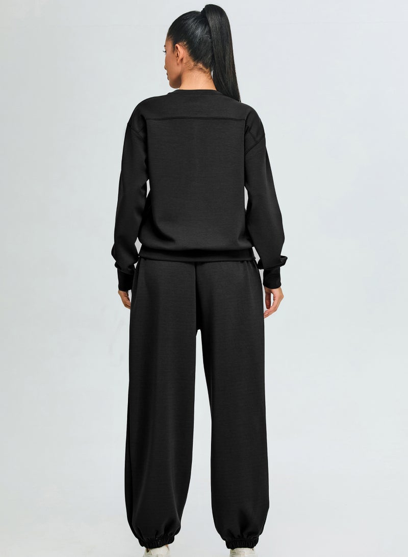 KAWN.YOGA Mid Waist Oversized Joggers - Image 2